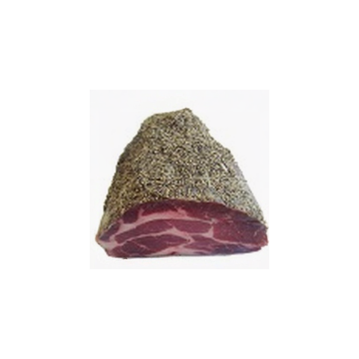 Coppa au poivre au sel de l'île de Ré